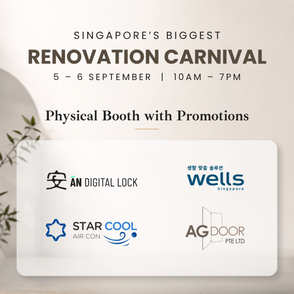 Physical booths: AN Digital Lock, Wells, Star Cool Aircon, AG Door