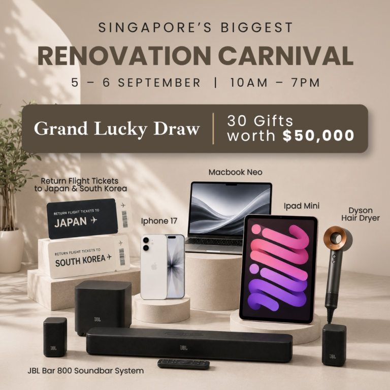 Grand lucky draw — 30 gifts worth $50,000